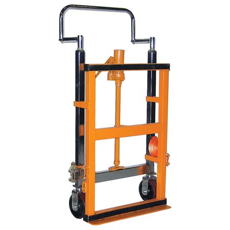 GLOBAL INDUSTRIAL Hand Operated Hydraulic Furniture & Equipment Moving Dolly 242044